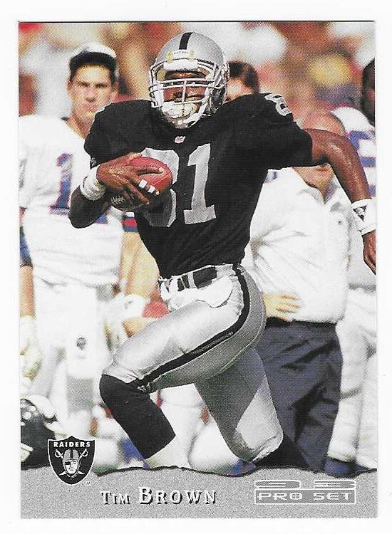 Tim Brown #212 (Football Cards 1993 Pro Set) — is it worth grading?