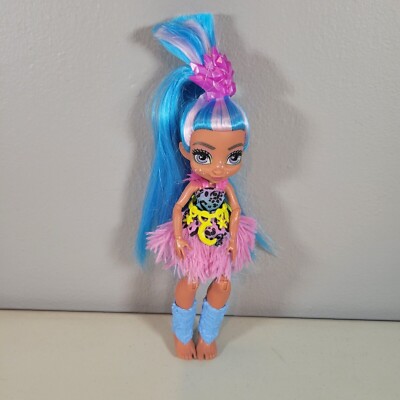 Cave Club Tella Doll - 10''   Mattel 2019   Articulated Prehistoric Figure   Kids