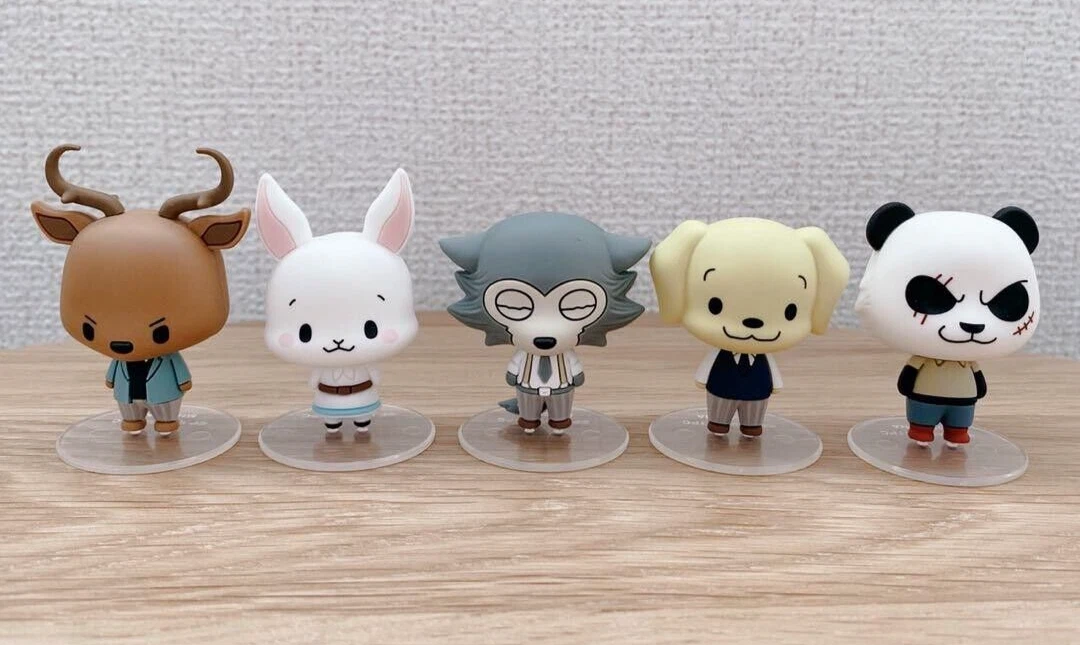 Beastars Legosi Haru Louis Jack Gouhin Mini Figure Set of 5