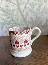 Emma Bridgewater Pink Sampler Half Pint Mug - 1st Quality