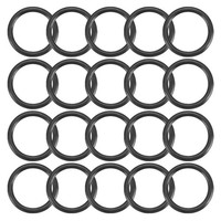 20St Metrische Nitrilkautschuk O-Ringe Dichtung 8,5Mm Ad 6,5Mm Id 1Mm Breite