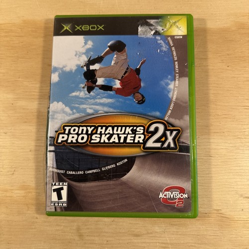 Tony Hawk's Pro Skater 2X Microsoft Xbox 2001 Complete CIB UNTESTED