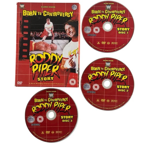WWE Born To Controversy - The Roddy Piper Story (DVD, 2008) Wrestling Biography - Picture 1 of 11
