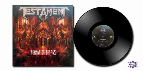 Testament Throne of Thorns (Vinyl) 12" Single (UK IMPORT) - Picture 2 of 2