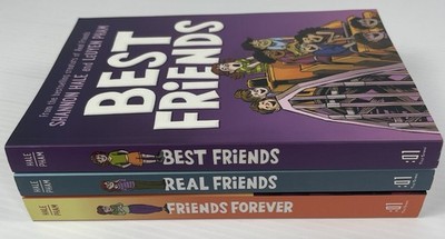 Real Friends, Best Friends, & Friends Forever By Shannon Hale & Leuyen Pham  Lot
