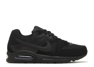 Nike Air Max Command Triple Black Sneakers 629993-020 Mens 9 Low Top Shoes