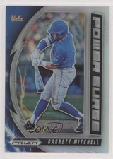 2020 Panini Prizm Draft Picks Power Surge Silver Garrett Mitchell #PDP170 0j6e