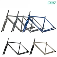700C Gravel Road Bicycle Carbon Frame Off-Road Bike Disc Brake Frame with Fork