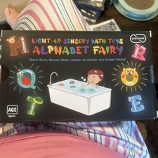 Light Up Sensory Bath Toys Alphabet Fairy