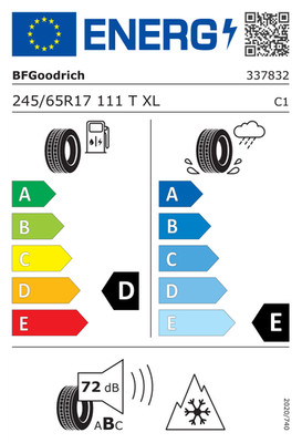 Étiquette pneumatique