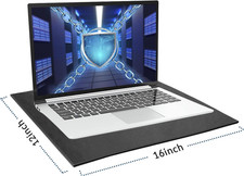 EMF Protection Laptop Pad, 4-Layer Radiation Shielding Heat Blocker for Laptop,