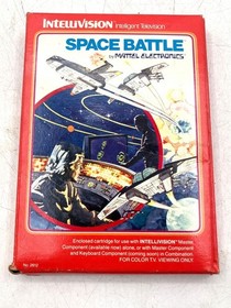 Vintage Intellivision Video Game Complete w/ Manual & Overlays Lot of 4 Untested