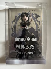Monster High Skullector Rave'N Wednesday Addams Doll w/ Mailer Box MINT