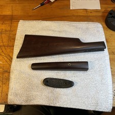 Stevens Favorite 1915 Butt Stock Forearm With Screw Butt Plate. All Vintage.