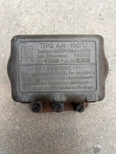 Fiat Tipo A4 18012 Bake Lite Voltage Regulator 12 Volts Fiat 1100 103 Siata