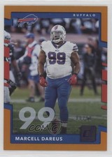 2017 Panini Donruss Jersey Number 80/99 Marcell Dareus #88 yj7