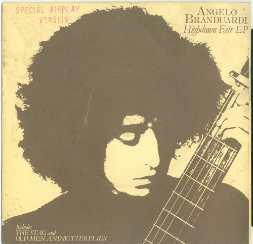 Angelo Branduardi - Highdown Fair EP - Used Vinyl Record 7 - Promo - P6999z