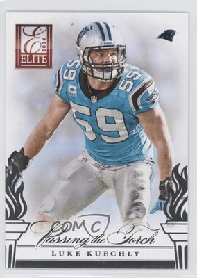 2014 Elite Passing the Torch Silver Luke Kuechly Sheldon Richardson #1 HOF 0w8
