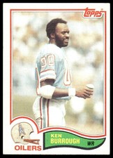 Ken Burrough 1982 Topps #97 Houston Oilers