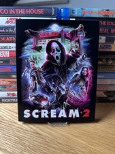 Scream 2 (1997) Custom Slipcover 4K UHD / Blu Ray Case Size