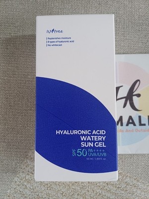 Isntree Hyaluronic Acid Watery Sun Gel SPF50+ PA++++ 50ml 3Pack / Tracking
