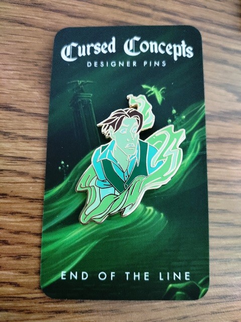 Dimitri End of the Line Anastasia Cursed Concepts Disney Fantasy Pin