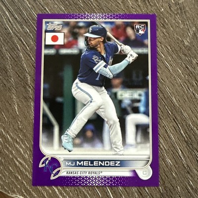 2022 Topps Japan Edition - MJ Melendez #171 Purple /50 (RC) Rookie New York Mets