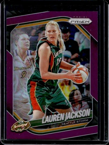 2025 Panini WNBA Prizm Lauren Jackson Purple #/149 Storm