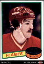 1980 Topps #157 Paul Reinhart Flames RC 7 - NM
