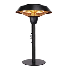 1500W Electric Tabletop Patio Heater, Infrared Electric
