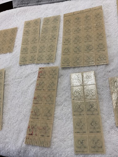 GERMANY-(-1923-)-30.000 Mark-INFLATION lot Of Blocks /FAULTS-SEE PHOTOS.#7 - Picture 7 of 8