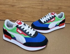 Puma Future Rider Dazzling Blue Big Kids Size 4.5