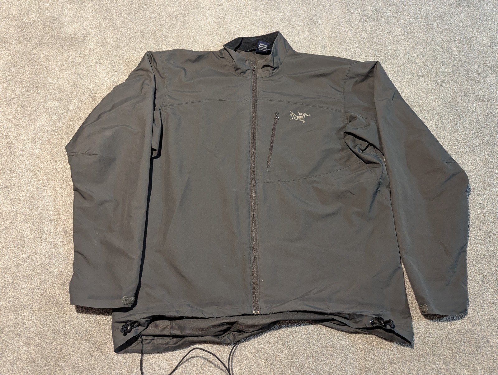 ARC'TERYX Giacca vintage Arcteryx uomo grande grigia anni 90 giacca a vento shell escursionismo squamish?
