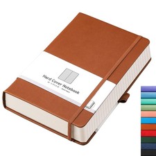 Lined Journal Notebook - 320 Numbered Pages A5 College Ruled Notebook Thick J...