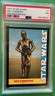 1977 Wonder Bread Star Wars Card #7 See-Threepio C-3PO PSA 7