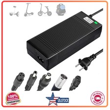 5 in 1 Plugs 54.6V Safe Charger for 48V 13S Lithium Batteries, UL Certified