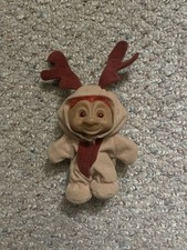 Russ Troll Doll 5 Figure Christmas Holiday Reindeer w/ Red Hair
