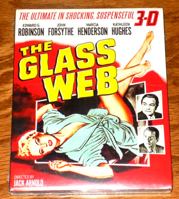 The Glass Web Edward G. Robinson John Forsythe Kathleen Hughes 3-D Blu-ray NEW