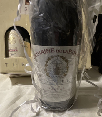 Domaine de la Brune Côtes du Rhône Rotwein 1979 Flasche 700 ml Frankreich 0,1-1%
