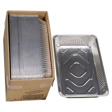 Pactiv Corp. Y6050XHCH 19.6" x 11.6" Full-size Steam Table Pan (40/CT) New