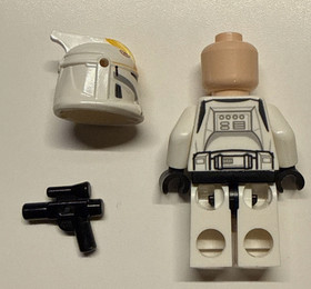 LEGO Star Wars Clone Pilot Minifig Republic Gunship Phase 1 Trooper 75076 prist