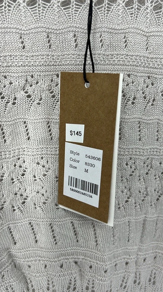 Sita murt NWT Beige Knit Women's tank top medium Sleeveless - Image 3 of 4