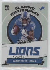 2022 Panini Classics Classic Beginnings Silver Jameson Williams #CB-12 1u6