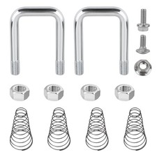 1900-2-1600 Safety Chain Trailer U-Bolt Kit Replacement B W Gooseneck Trailer
