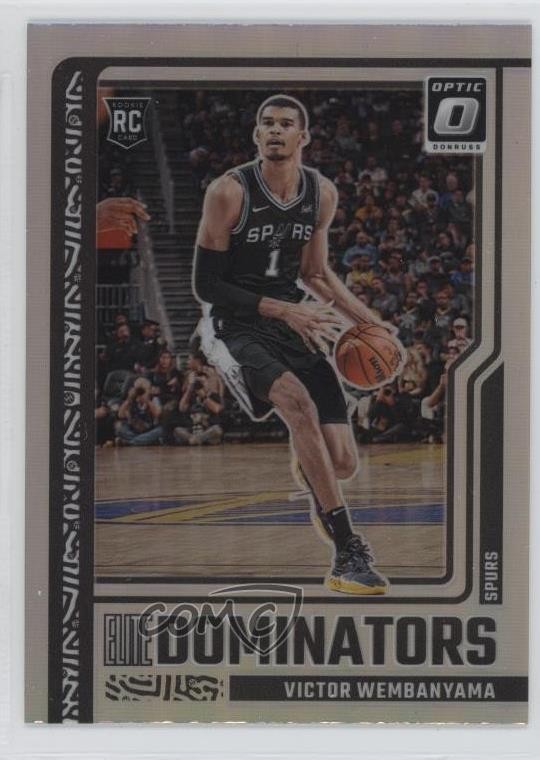 2023 Donruss Optic Elite Dominators Holo Prizm Victor Wembanyama Rookie RC 4k5