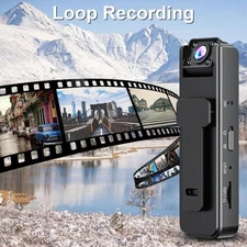 1080P Video Audio Recorder Pocket Night Vision Cam HD Mini Police Body Camera