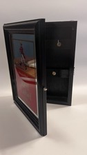Johnnie Walker Spiegel Schl&uuml;sselkasten Schl&uuml;ssel-Brett Holz Vintage Johnny