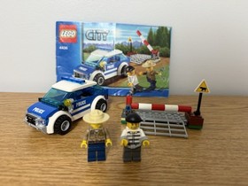 LEGO CITY: Patrol Car (4436) 100% Complete NO BOX