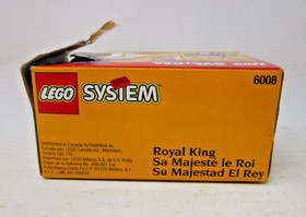 Royal King 1995 LEGO 6008 Castle Knights Horse Box Opened but Sealed Inside