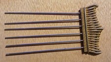 Vintage Hollywood Regency Brass   Gold Tone  Crown  Hair Pick Hair Brooch R 